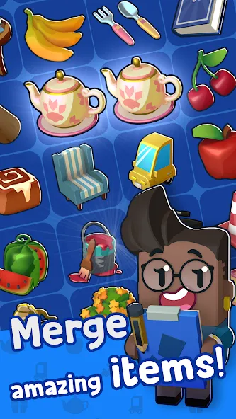 Merge Mayor - Match Puzzle (Мэрдж Мэер)  [МОД Много монет] Screenshot 4