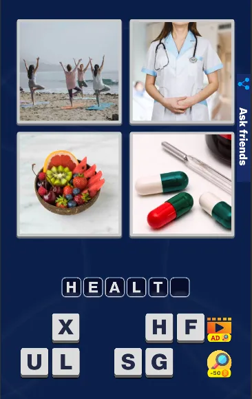 4 Pics 1 Word Quiz Game  [МОД Все открыто] Screenshot 5