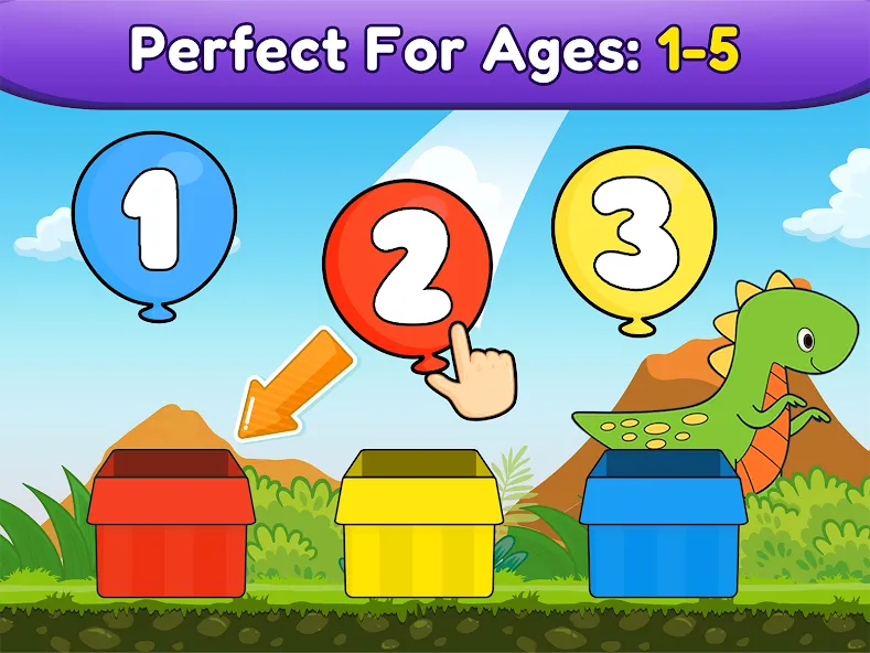 Balloon Pop Kids Learning Game  [МОД Menu] Screenshot 4