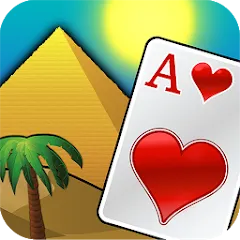 Скачать взломанную Pyramid Solitaire - Egypt (Пирамиды пасьянс)  [МОД Бесконечные деньги] - последняя версия apk на Андроид