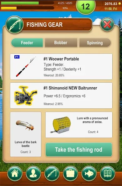 Fishing Baron - fishing game  [МОД Много денег] Screenshot 4