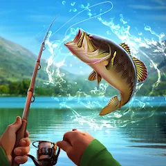 Скачать взломанную Fishing Baron - fishing game  [МОД Много денег] - последняя версия apk на Андроид