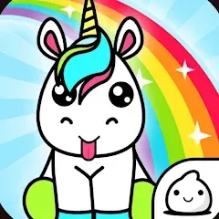 Взломанная Unicorn Evolution Merge Kawaii (Юникорн Эволюшн Мерж Кавай)  [МОД Menu] - стабильная версия apk на Андроид