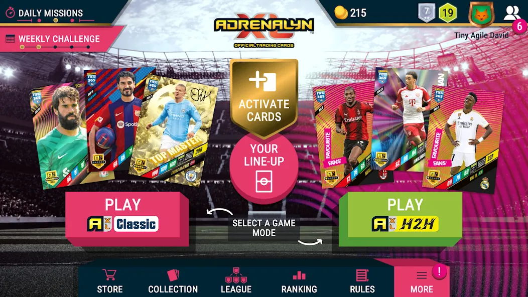 Panini FIFA 365 AdrenalynXL™ (Панини ФИФА 365 АдреналинХЛ)  [МОД Бесконечные монеты] Screenshot 1