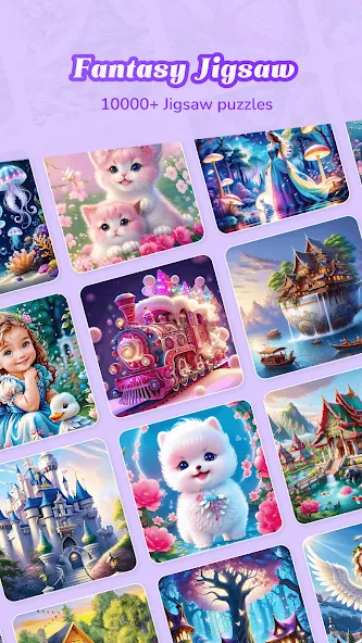 Fantasy Jigsaw - HD Puzzle (Фэнтези Пазл)  [МОД Меню] Screenshot 1
