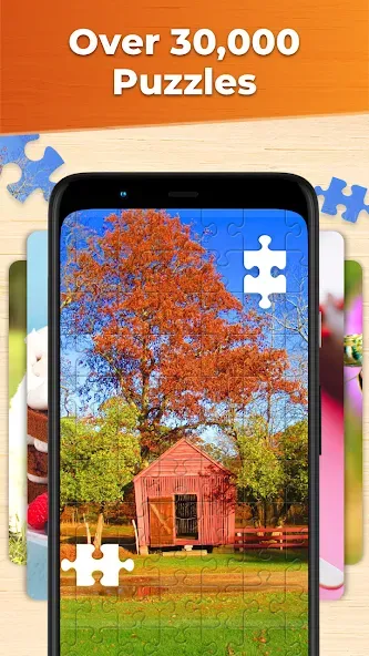 Jigsaw Puzzles HD Puzzle Games  [МОД Много денег] Screenshot 2