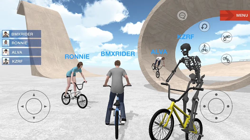 BMX Space (БМХ Спейс)  [МОД Unlocked] Screenshot 2