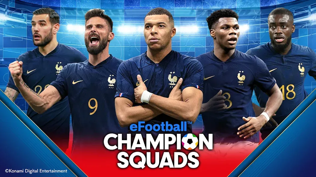 eFootball™  CHAMPION SQUADS (Игровой режим настоящего футбола  Чемпионские команды)  [МОД Все открыто] Screenshot 1