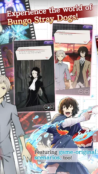 Bungo Stray Dogs: TotL (Бунго Бродячие псы)  [МОД Menu] Screenshot 4