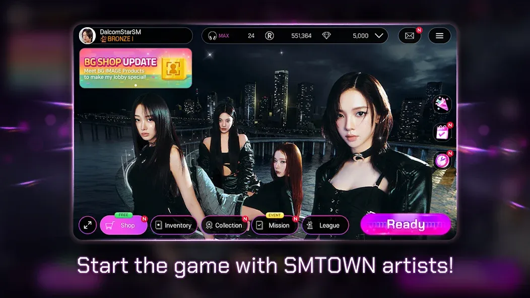 SUPERSTAR SMTOWN (уперСтар СМТАУН)  [МОД Menu] Screenshot 2