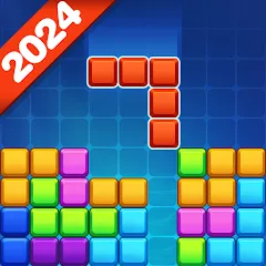 Взломанная Block Puzzle Ocean  [МОД Menu] - последняя версия apk на Андроид