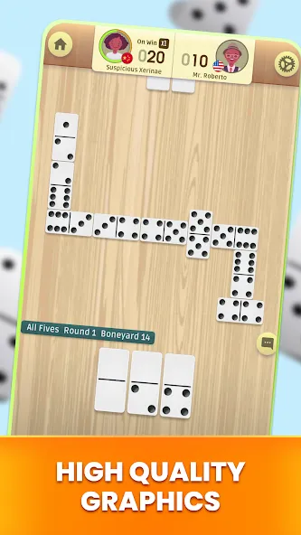 Dominoes: Classic Dominos Game  [МОД Бесконечные деньги] Screenshot 2