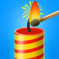 Скачать взломанную Diwali Firecrackers Simulator (Дивали Файркрекерс Симулятор)  [МОД Menu] - стабильная версия apk на Андроид