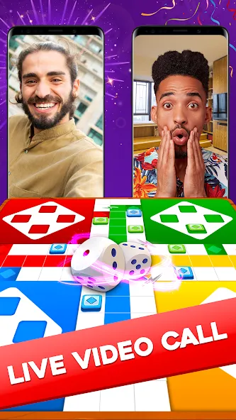 Ludo Lush-Game with Video Call (Людо Луш)  [МОД Много денег] Screenshot 2