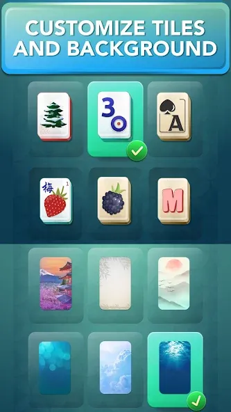 Solitaire Mahjong for Seniors  [МОД Menu] Screenshot 3