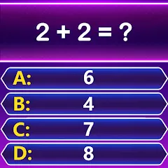 Скачать взломанную Math Trivia - Quiz Puzzle Game (Математические загадки)  [МОД Unlimited Money] - последняя версия apk на Андроид