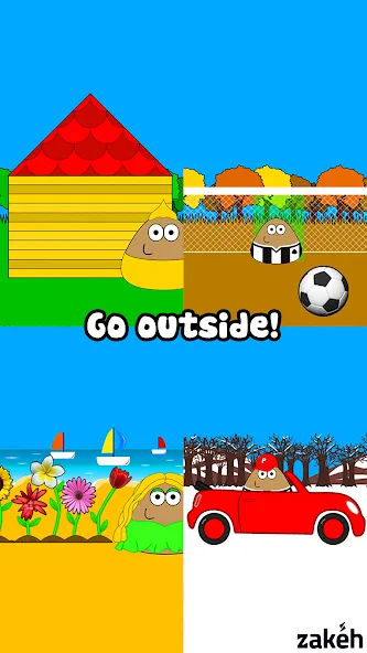 Pou (Пуо)  [МОД Меню] Screenshot 4
