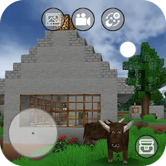 Скачать взломанную Mini Block Craft (Мини Блок Ремесло)  [МОД Меню] - последняя версия apk на Андроид