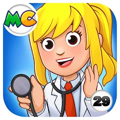 Взлом My City : Hospital (Мой город)  [МОД Mega Pack] - полная версия apk на Андроид