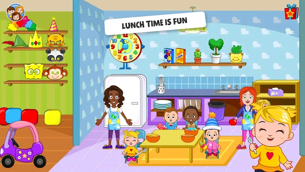 My Town : Daycare Game  [МОД Много монет] Screenshot 4