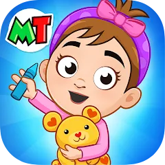 Взлом My Town : Daycare Game  [МОД Много монет] - полная версия apk на Андроид