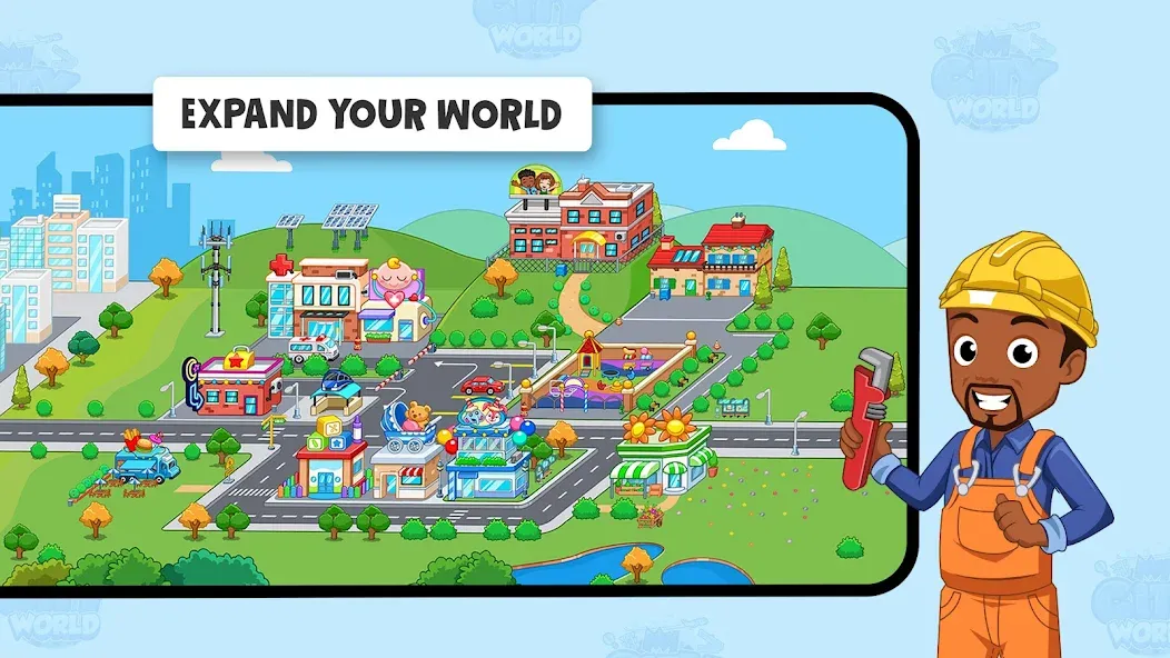 My Town World - Mega Doll City (Май Таун)  [МОД Unlimited Money] Screenshot 4