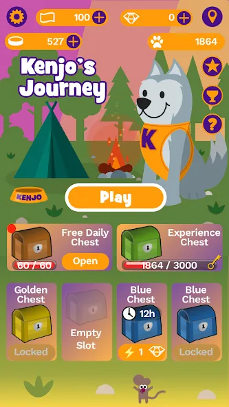 Kenjo's Journey Coin Pusher  [МОД Unlocked] Screenshot 2