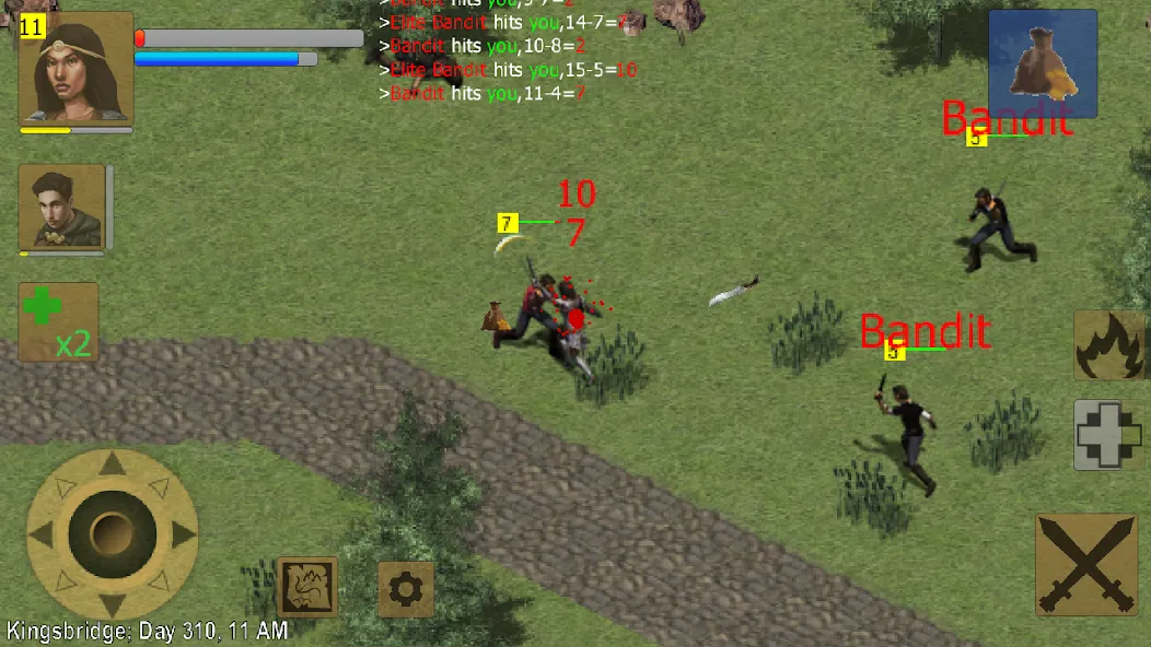 Exiled Kingdoms RPG (Экзилед Кингдомс РПГ)  [МОД Menu] Screenshot 4