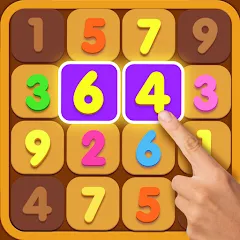 Взлом Number Match: Ten Crush Puzzle (Намбер Матч)  [МОД Mega Pack] - полная версия apk на Андроид