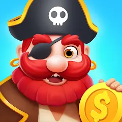 Взломанная Coin Rush - Pirate GO! (Коин Раш)  [МОД Бесконечные деньги] - полная версия apk на Андроид