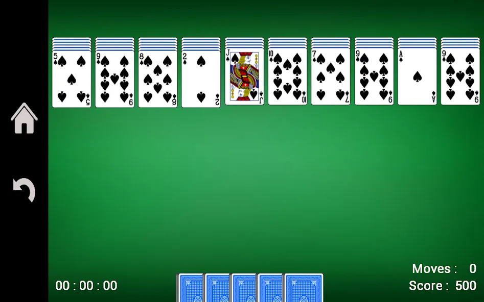 Spider Solitaire  [МОД Unlocked] Screenshot 2