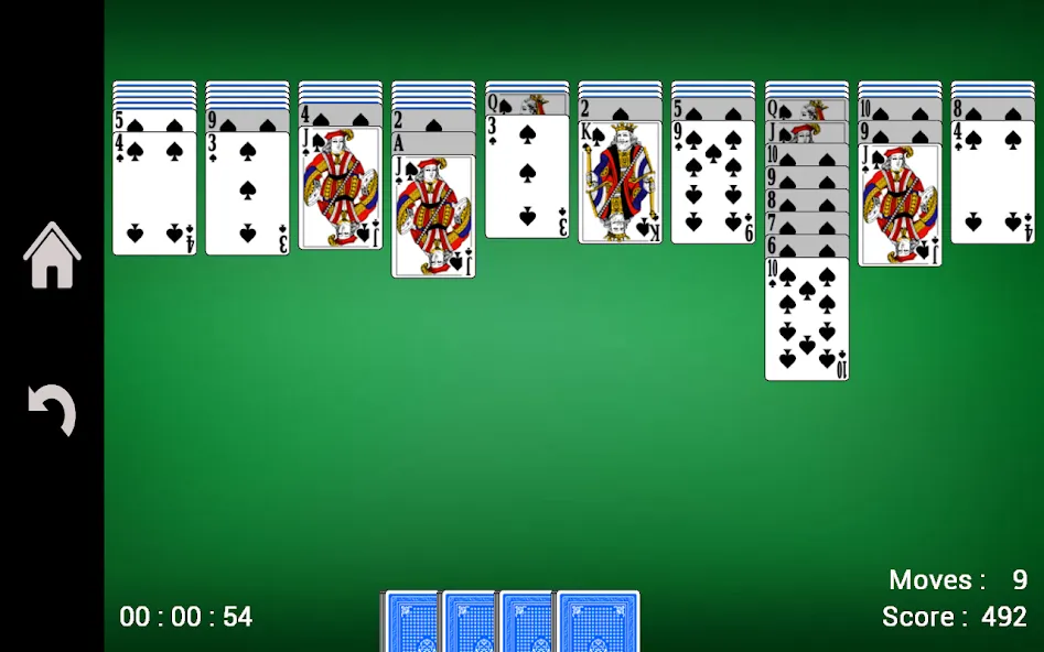 Spider Solitaire  [МОД Unlocked] Screenshot 5