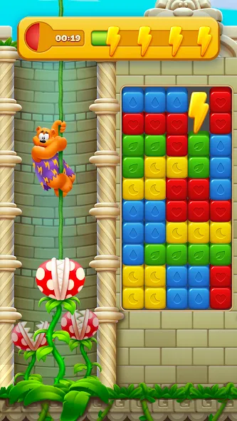 Toon Blast (Тун Бласт)  [МОД Бесконечные монеты] Screenshot 1