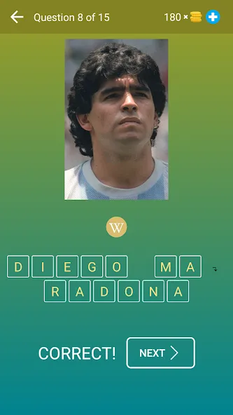 Guess the Soccer Player: Quiz  [МОД Бесконечные монеты] Screenshot 2