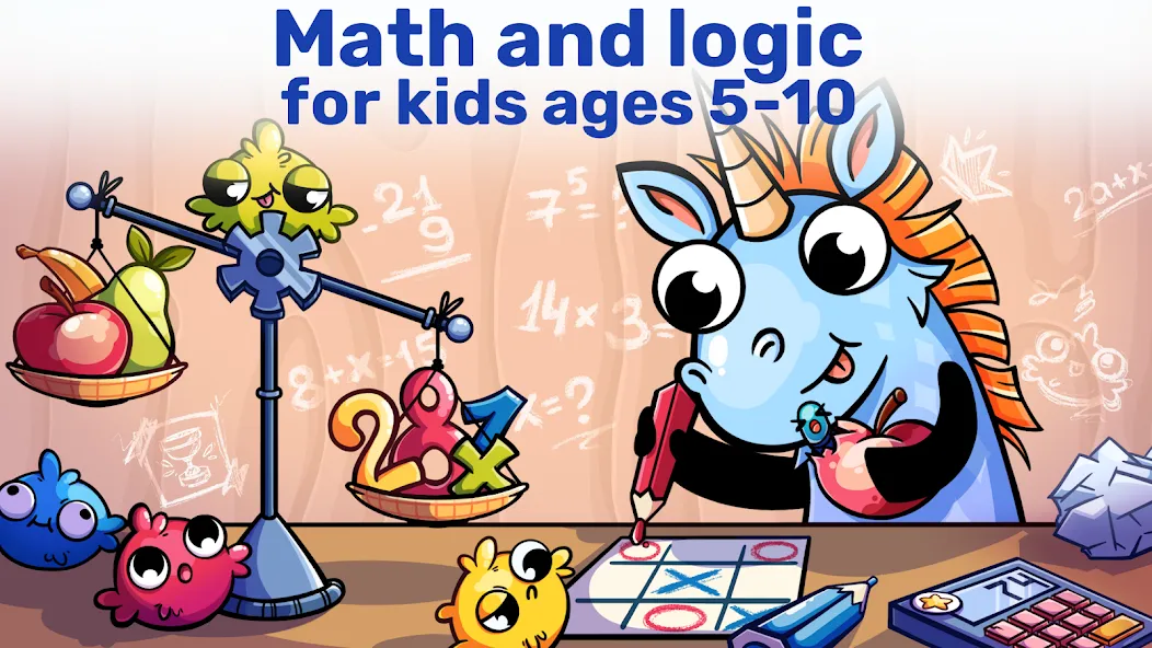 Math&Logic games for kids  [МОД Mega Pack] Screenshot 1