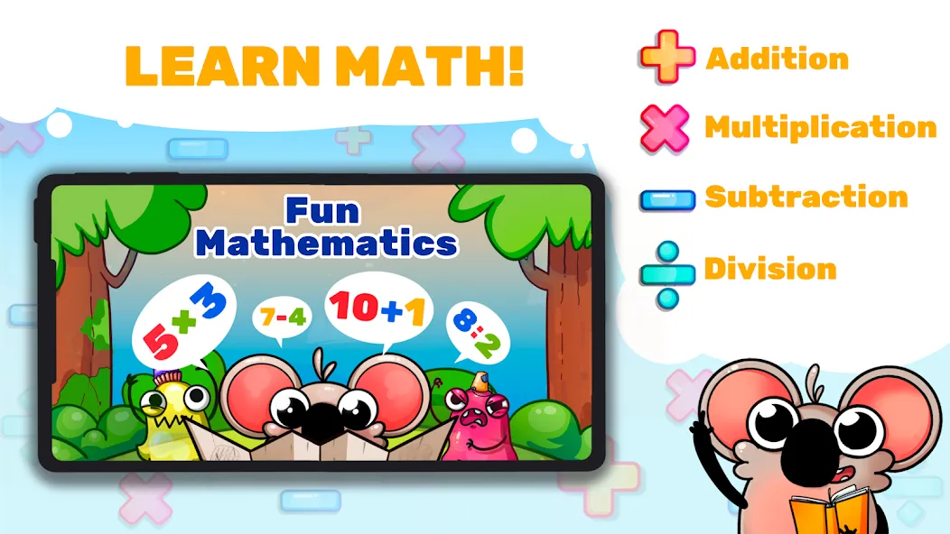 Fun Math Facts: Games for Kids  [МОД Много денег] Screenshot 1
