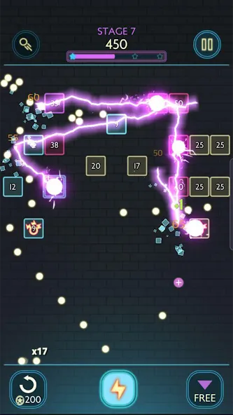 Neon bricks  [МОД Unlimited Money] Screenshot 4