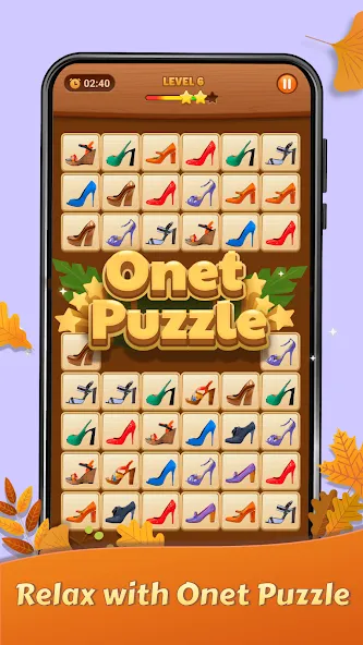 Onet Puzzle - Tile Match Game (Онет Пазл)  [МОД Menu] Screenshot 1