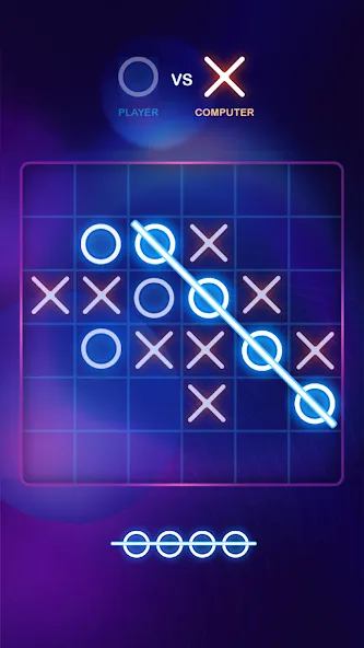 Tic Tac Toe 2 Player: XO Game (Тик Так Тоу 2 игрока)  [МОД Меню] Screenshot 5