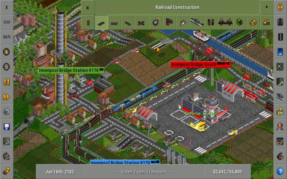 OpenTTD (Открой ТТД)  [МОД Все открыто] Screenshot 1