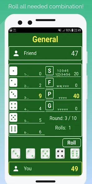 Dice Games  [МОД Бесконечные деньги] Screenshot 1