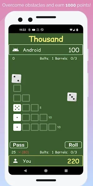 Dice Games  [МОД Бесконечные деньги] Screenshot 2