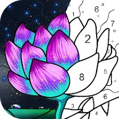 Скачать взломанную Paint by Number: Coloring Game  [МОД Unlimited Money] - стабильная версия apk на Андроид