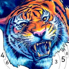 Взлом Animal Paint by Number Game (Анимал Пэйнт бай Намбер Гэйм)  [МОД Unlimited Money] - стабильная версия apk на Андроид