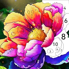 Скачать взлом Tap Color by Number - Coloring  [МОД Menu] - стабильная версия apk на Андроид