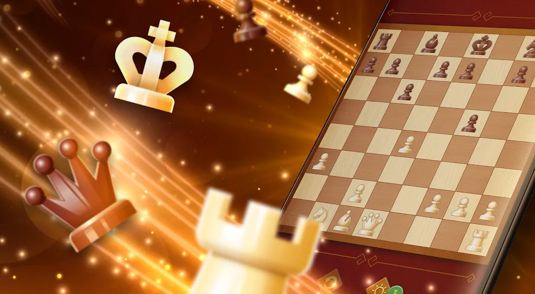 Chess Online - Clash of Kings  [МОД Много монет] Screenshot 1