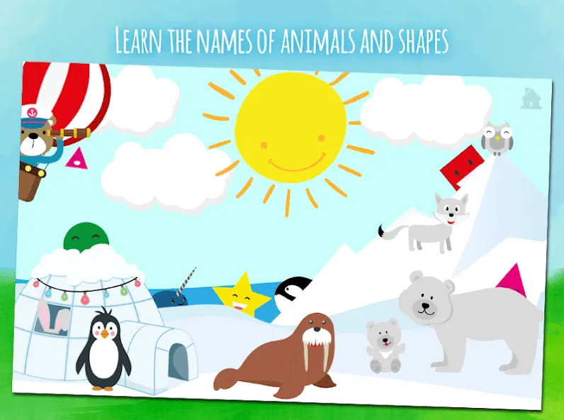 Animals learn words for kids  [МОД Все открыто] Screenshot 2