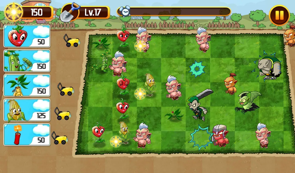 Plants vs Goblins 4 (Планты против Гоблинов 4)  [МОД Unlocked] Screenshot 2