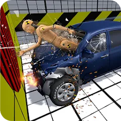 Взлом Car Crash Test Simulator  [МОД Бесконечные монеты] - стабильная версия apk на Андроид