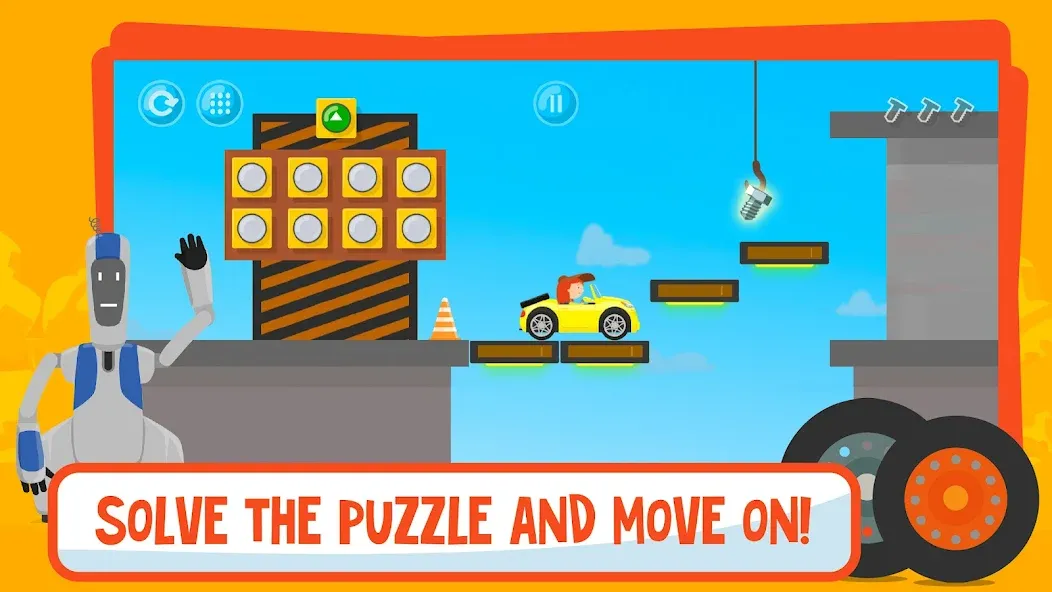 McWheelie logic games for kids  [МОД Все открыто] Screenshot 1